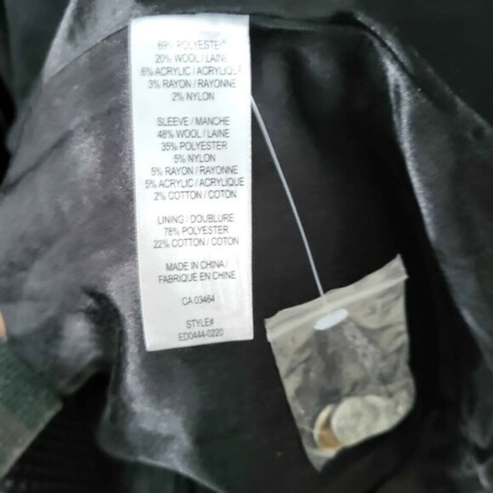 Ricki’s Wool Coat Women's Sz XS - Picture 4 of 7